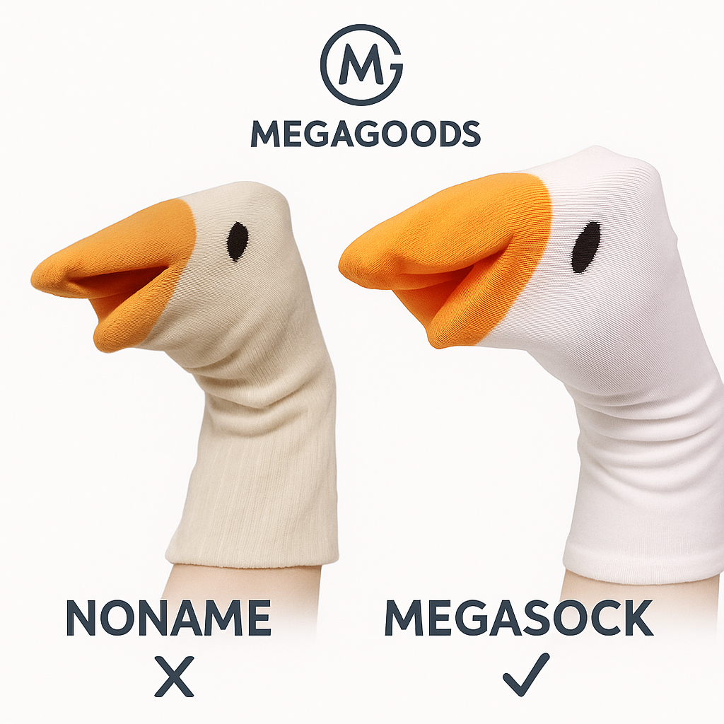 Damen Socken 1 Paar mit Gänse Motiv weich atmungsaktiv modisch DE.