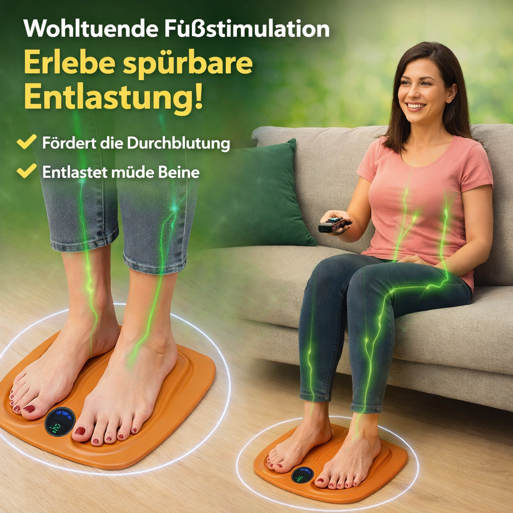 ReNerv 3D™ EMS Fußmassagegerät – gegen Taubheit Kribbeln Nervenschmerzen