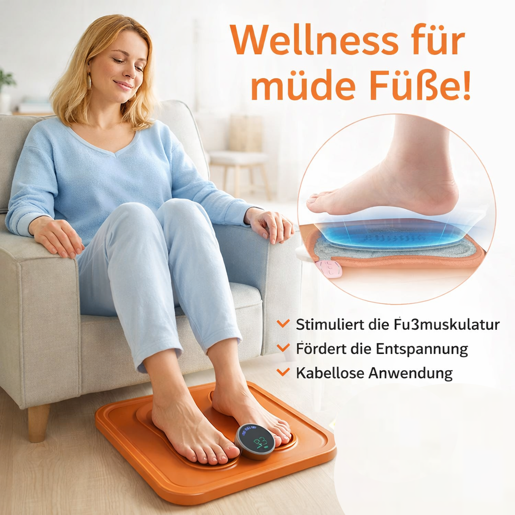 ReNerv 3D™ EMS Fußmassagegerät – gegen Taubheit Kribbeln Nervenschmerzen