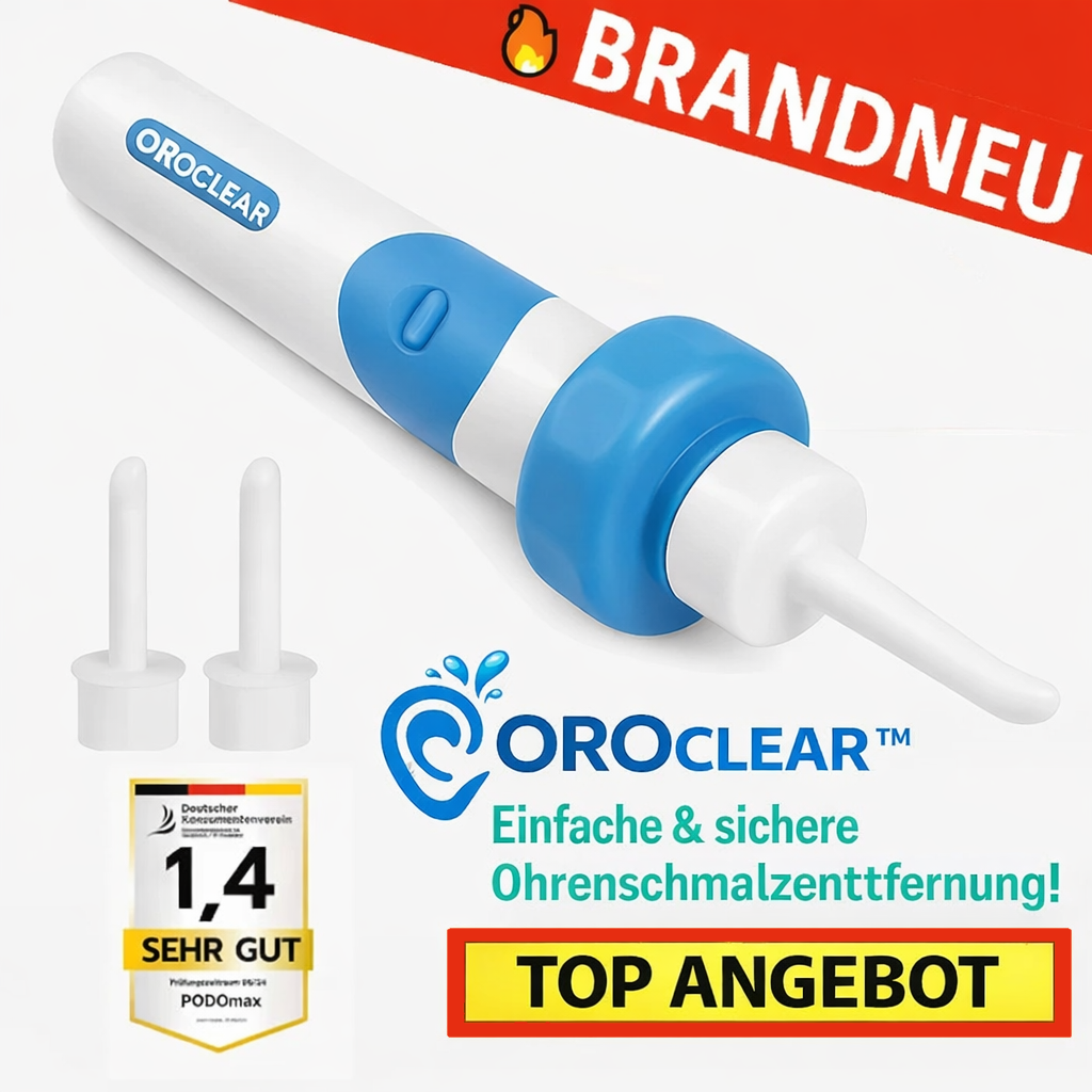 OROclear™ Elektrischer Ohrenreiniger Ohrenschmalz Entferner Ohr Wachs Reiniger