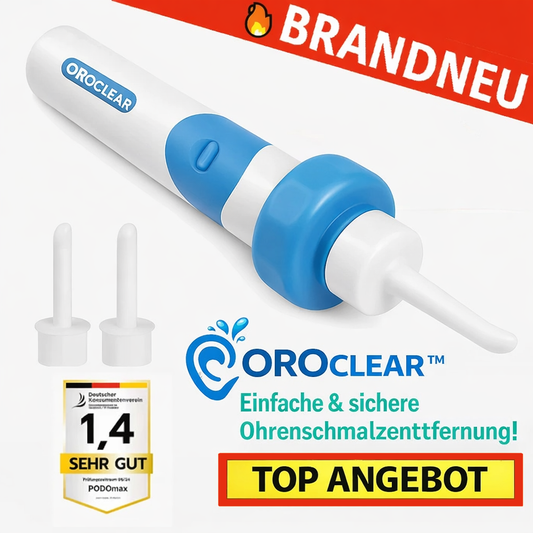 OROclear™ Elektrischer Ohrenreiniger Ohrenschmalz Entferner Ohr Wachs Reiniger