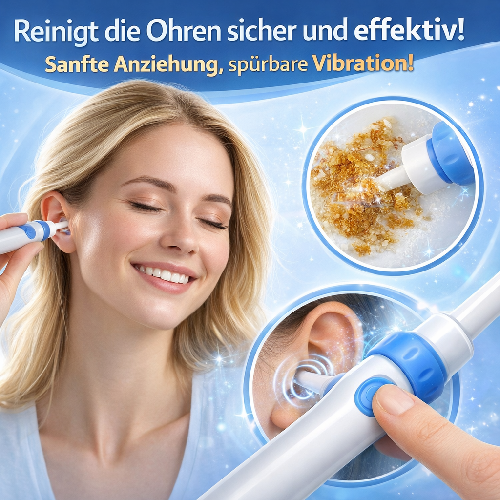 OROclear™ Elektrischer Ohrenreiniger Ohrenschmalz Entferner Ohr Wachs Reiniger