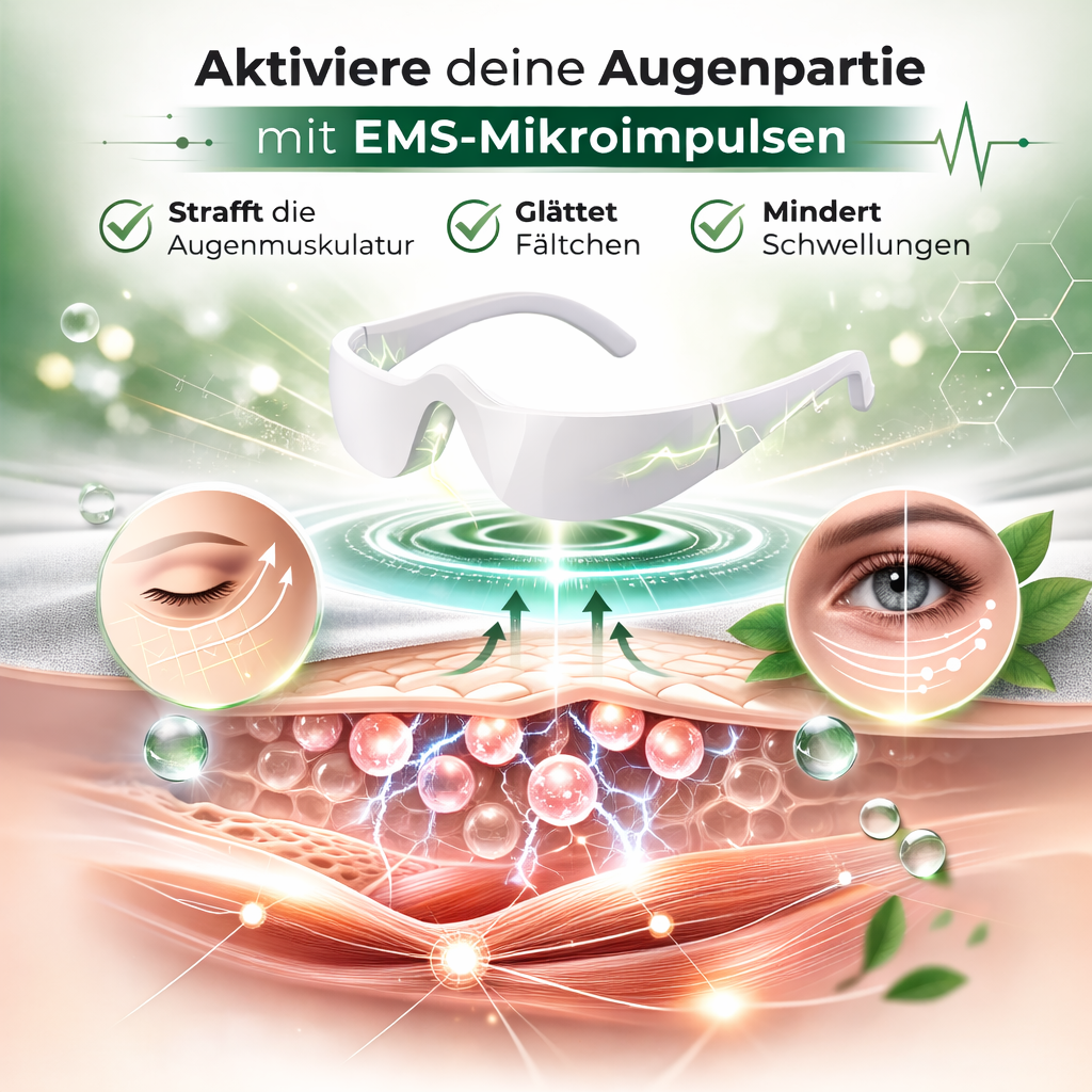 LumiGlow™ - Lifting Brille bei Augenringe, Falten, Tränensäcke & schlaffe Lider