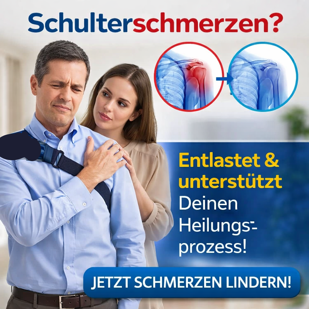 ShoulderFix™ Schulterbandage Schulterstütze Schulterstützbandage Schulterschoner verstellbar