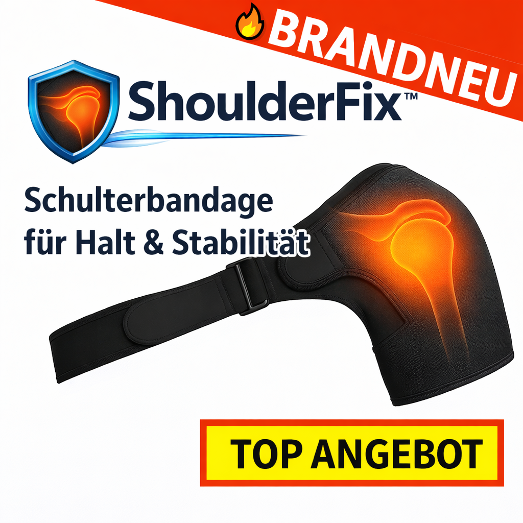 ShoulderFix™ Schulterbandage Schulterstütze Schulterstützbandage Schulterschoner verstellbar