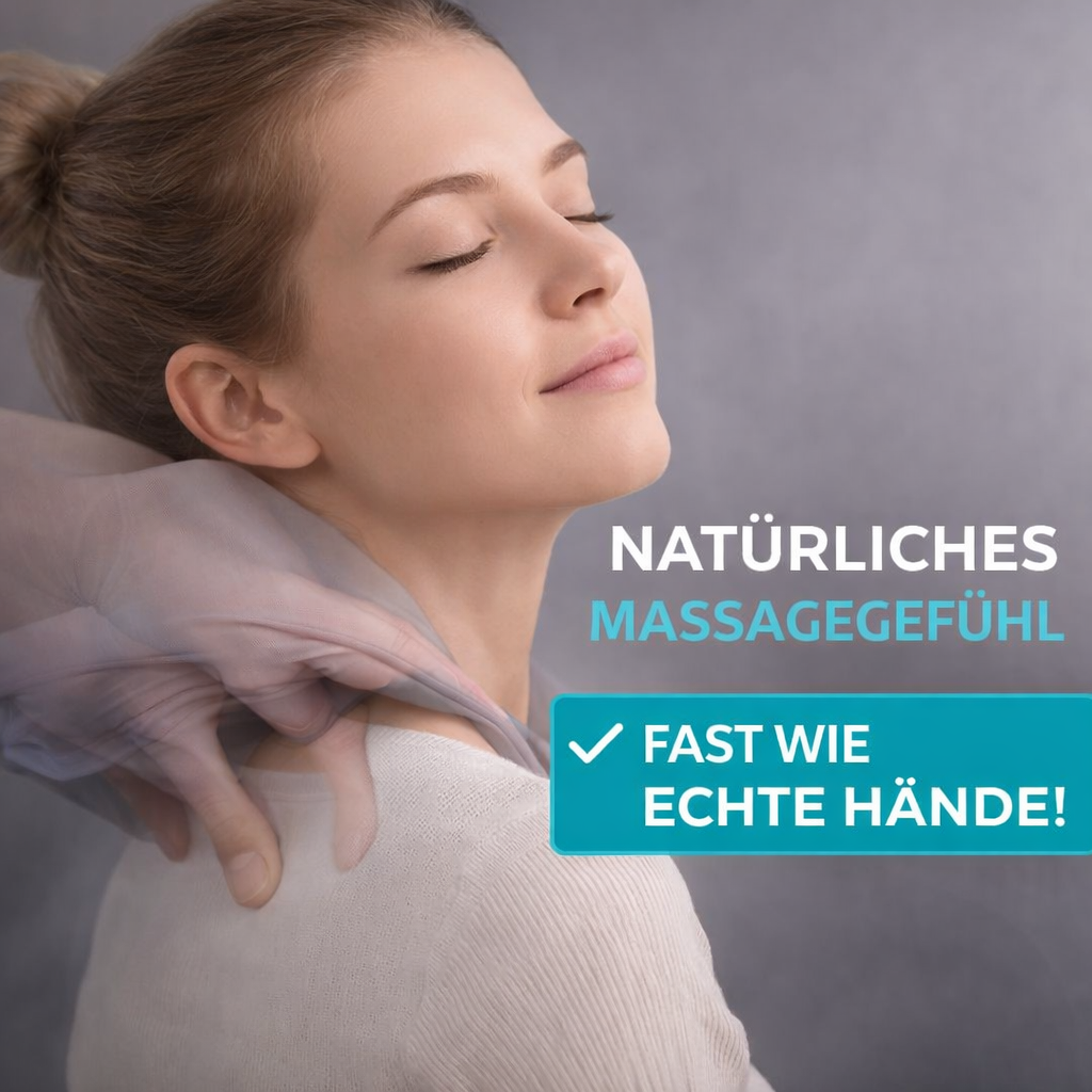 NeckRelief™ Nackenmassagegerät Shiatsu Nacken Schulter Massagegerät mit Wärmefunktion