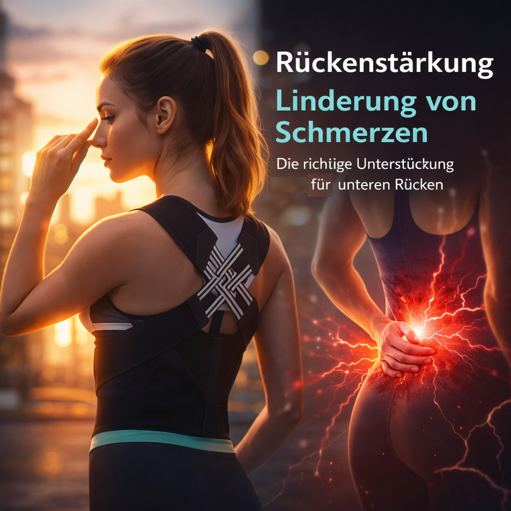 Haltungskorrektur V2 Pro™ Rückenhalter Geradehalter Rückenbandage Stabilisator