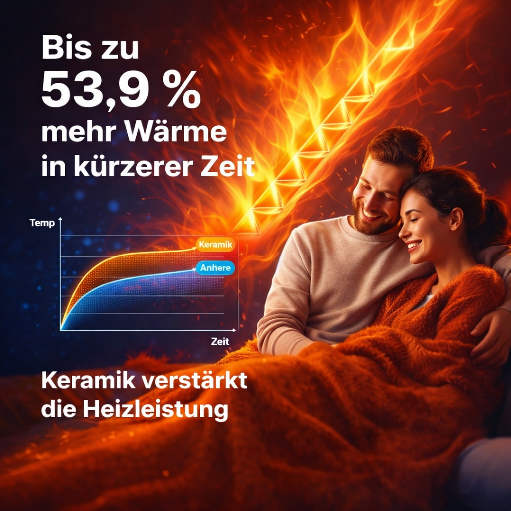 WellHeater™ Heizlüfter Mini Heizstrahler Keramik Elektroheizer Heizung Steckdose
