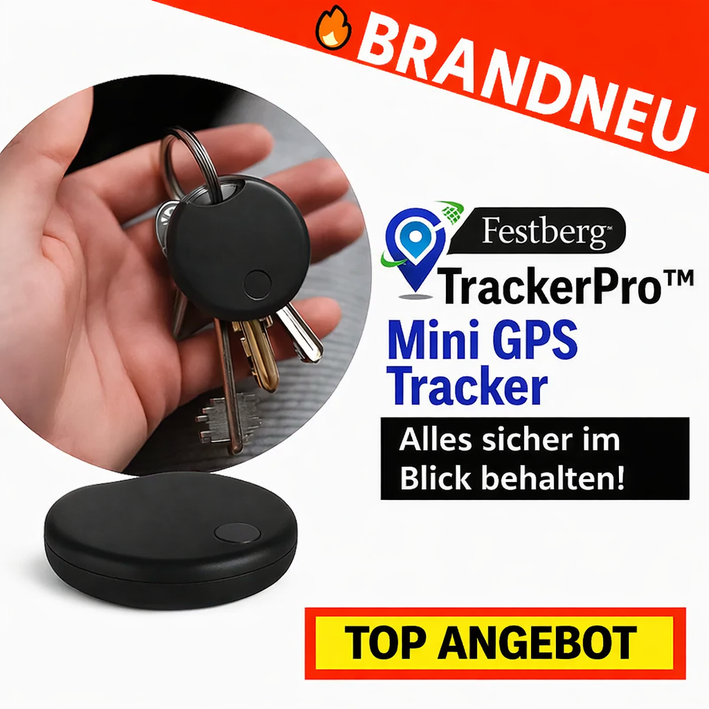 TrackerPro™ Mini GPS Tracker Fahrzeug Auto Motorrad Haustier Kind Tracking Gerät