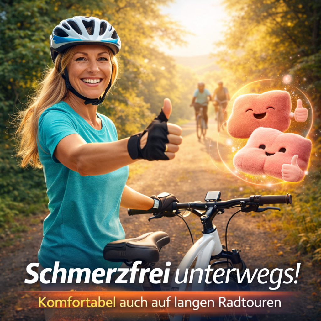 CloudComfort™ Pro Max Fahrradsattel Komfort Fahrradsitz Breiter Gel Tourensattel