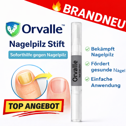 Orvalle™ Nagelpilz Stift Anti Pilz Nagelpflege Finger Fußnägel Behandlung Set