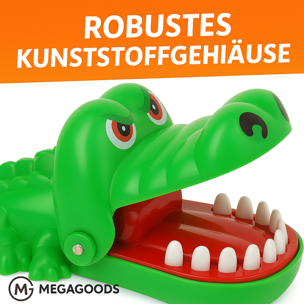 Krokodil Spiel Fingerbeißer Zahnspiel Kinder Party Spaß Spielzeug DE.