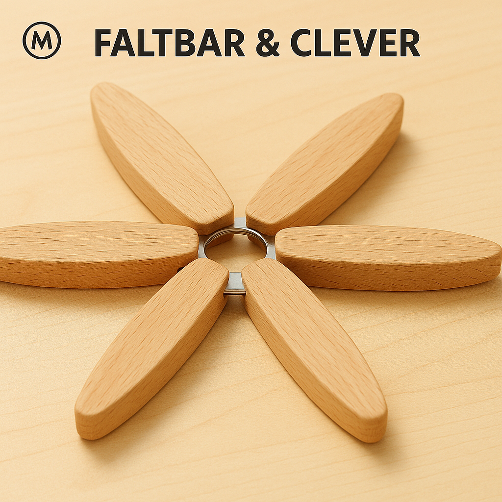 Holz Untersetzer Baum Design Topfmatte Hitzeschutz Ständer 3er DE.