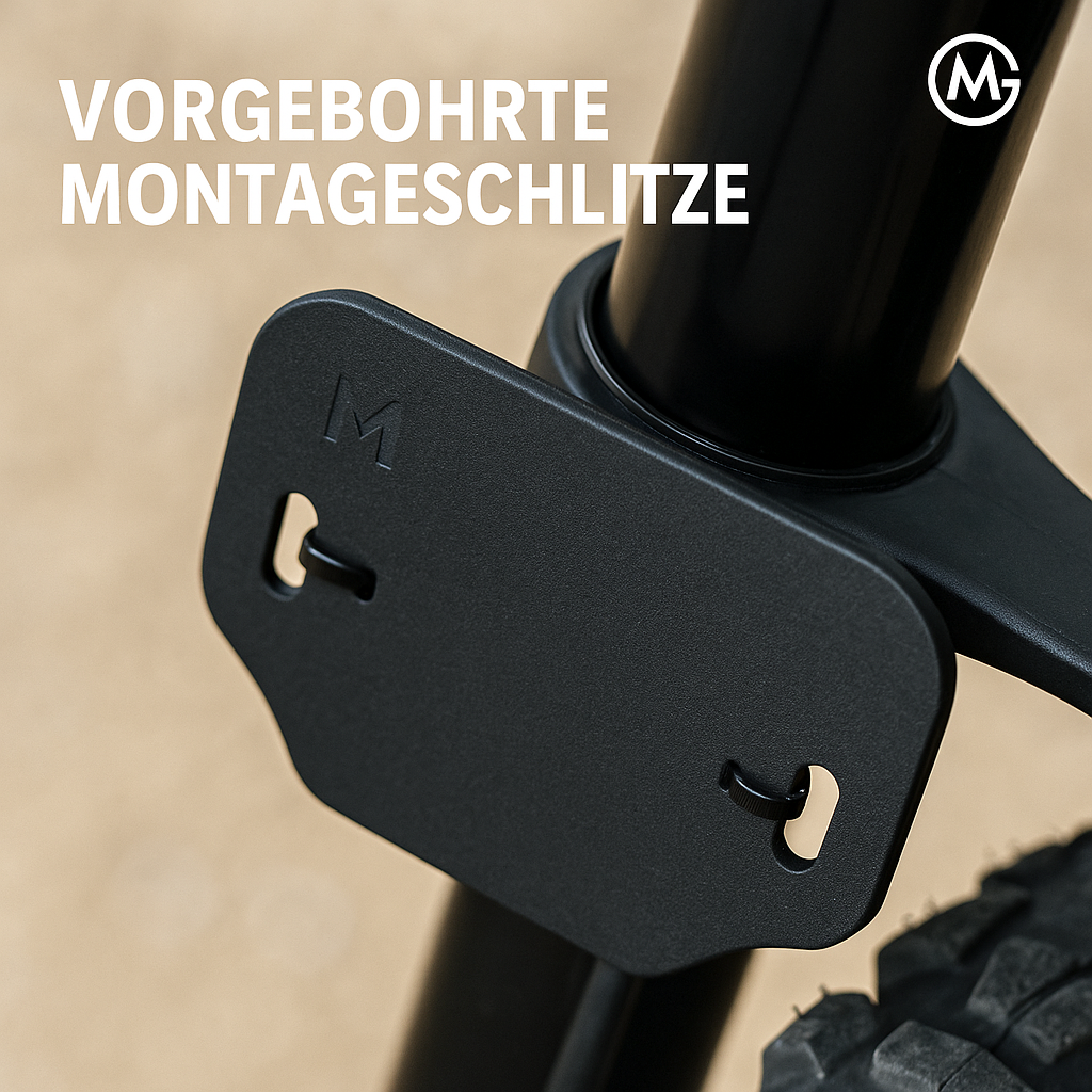 Kennzeichenhalter vorne E-Bike Motorrad Surron Light Bee X DE.