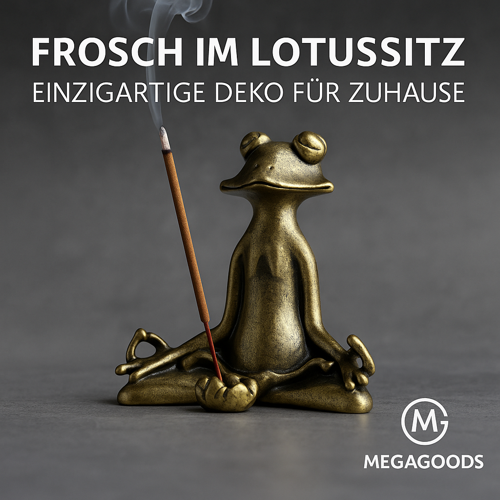 Räucherstäbchenhalter Frosch Kupfer Deko Retro Zen Tee Haustier Deko DE.