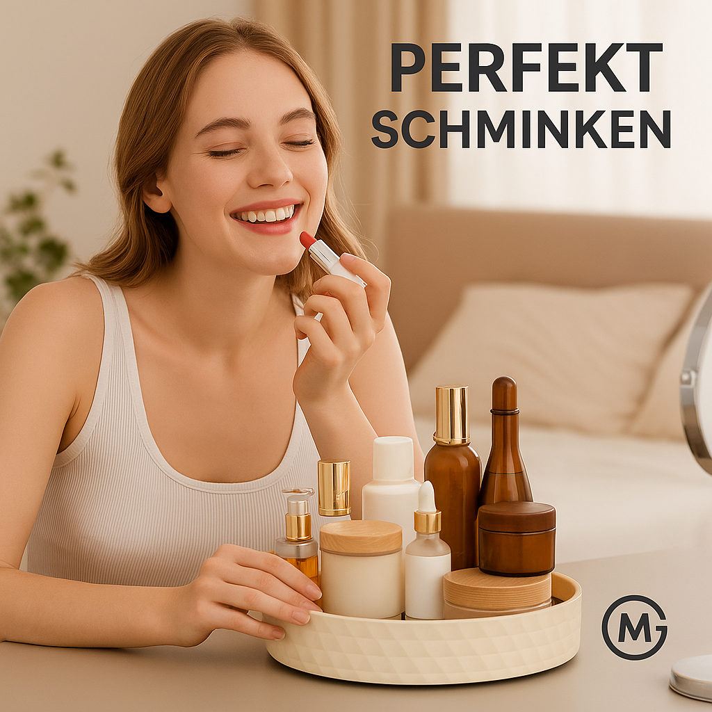 Gewürzregal drehbar 360° Küchen Organizer rund rutschfest Regal DE.