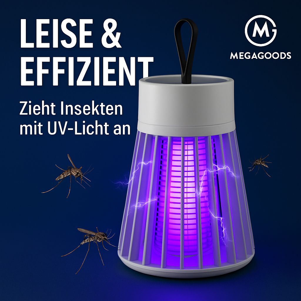 USB Mückenlampe Insektenvernichter Fliegenfalle Anti Moskito DE.
