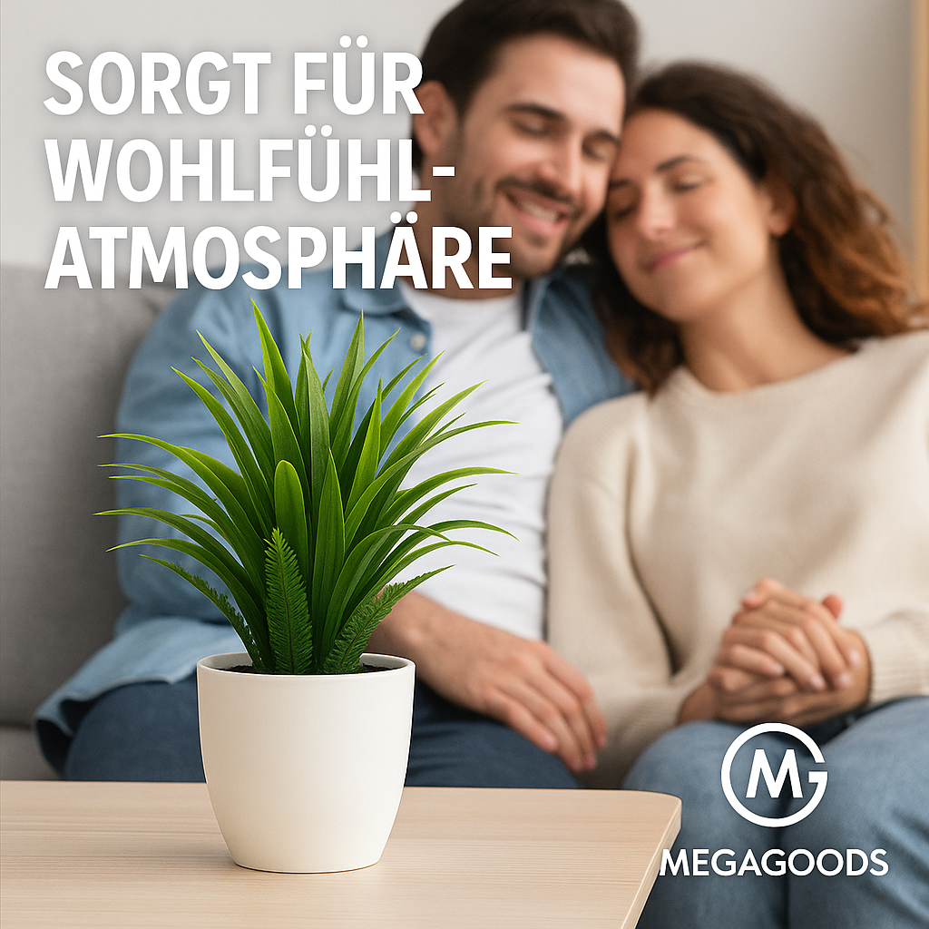 Künstliche Pflanze im Topf Deko Bonsai Tisch Regal Hochzeit DE.