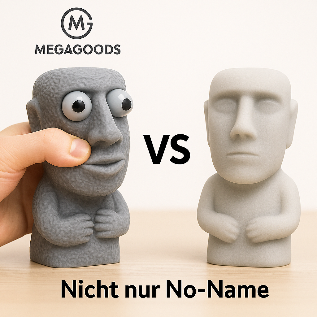 Moai Stressball weiche Statue Anti-Stress Spielzeug Kinder Geschenk DE.