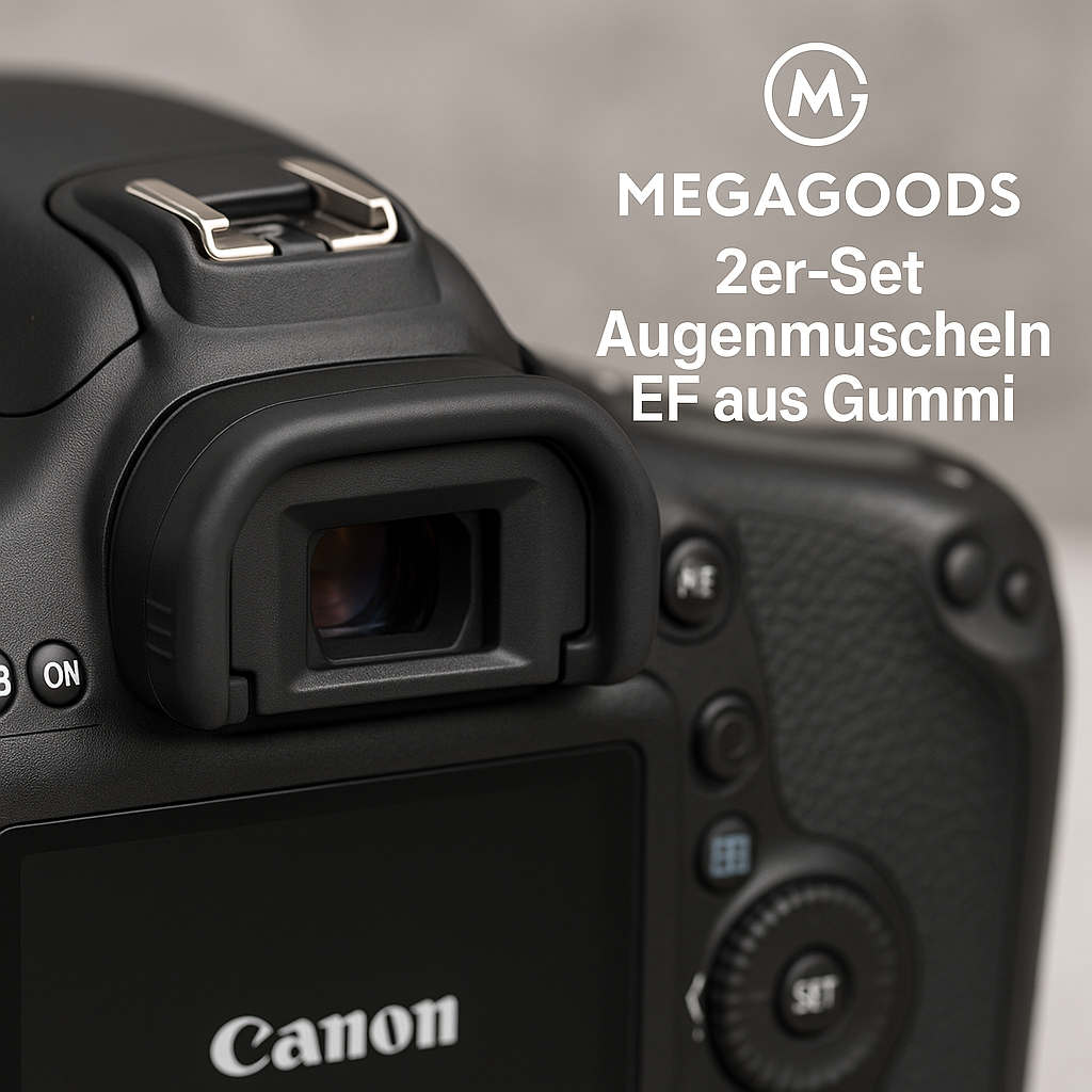 2er-Set Augenmuschel EF Gummi für Canon EOS 760D-1000D DE.