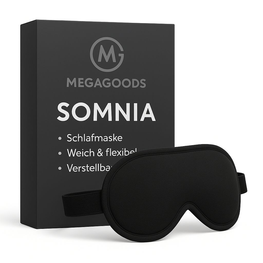 3D Schlafmaske Augenmaske Lichtblocker ergonomisch für Damen Herren DE.