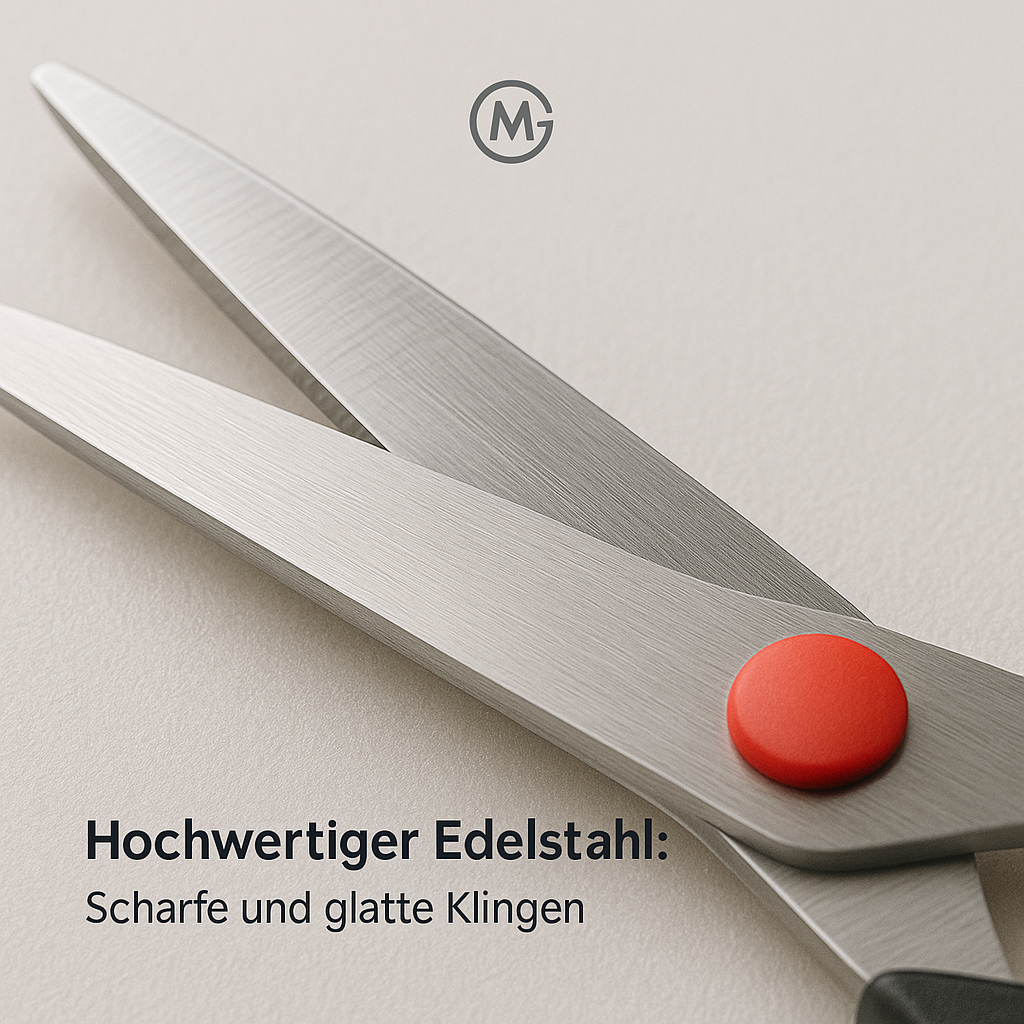 3er-Set Edelstahlscheren Büro Haushalt Schule präzise DE.