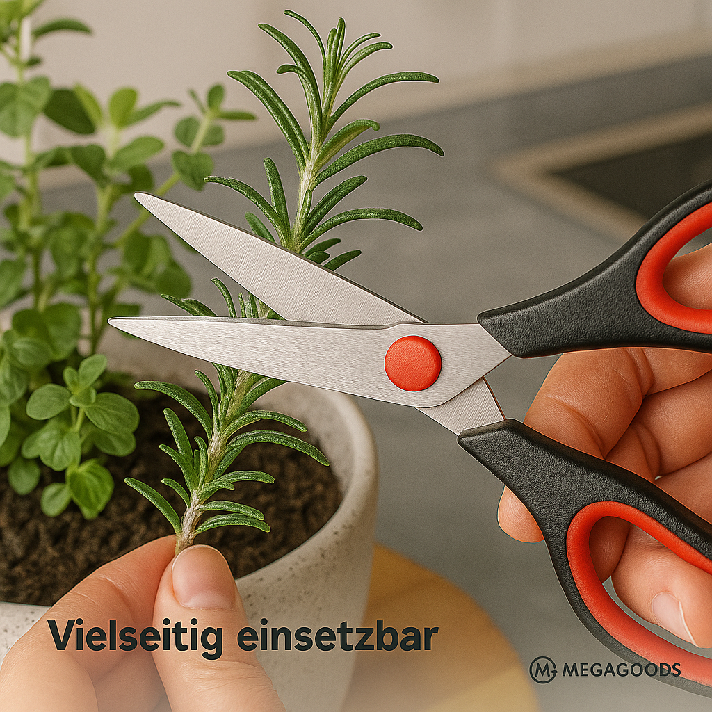 3er-Set Edelstahlscheren Büro Haushalt Schule präzise DE.