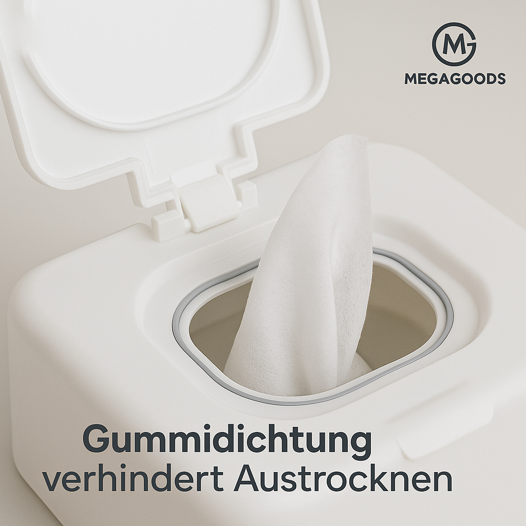 Feuchttuchbox Spender tragbar Aufbewahrung für Tücher DE.