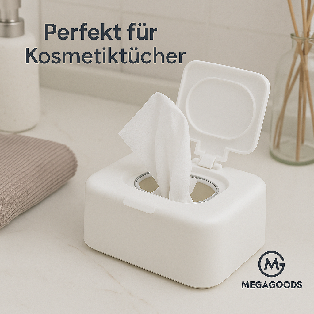 Feuchttuchbox Spender tragbar Aufbewahrung für Tücher DE.