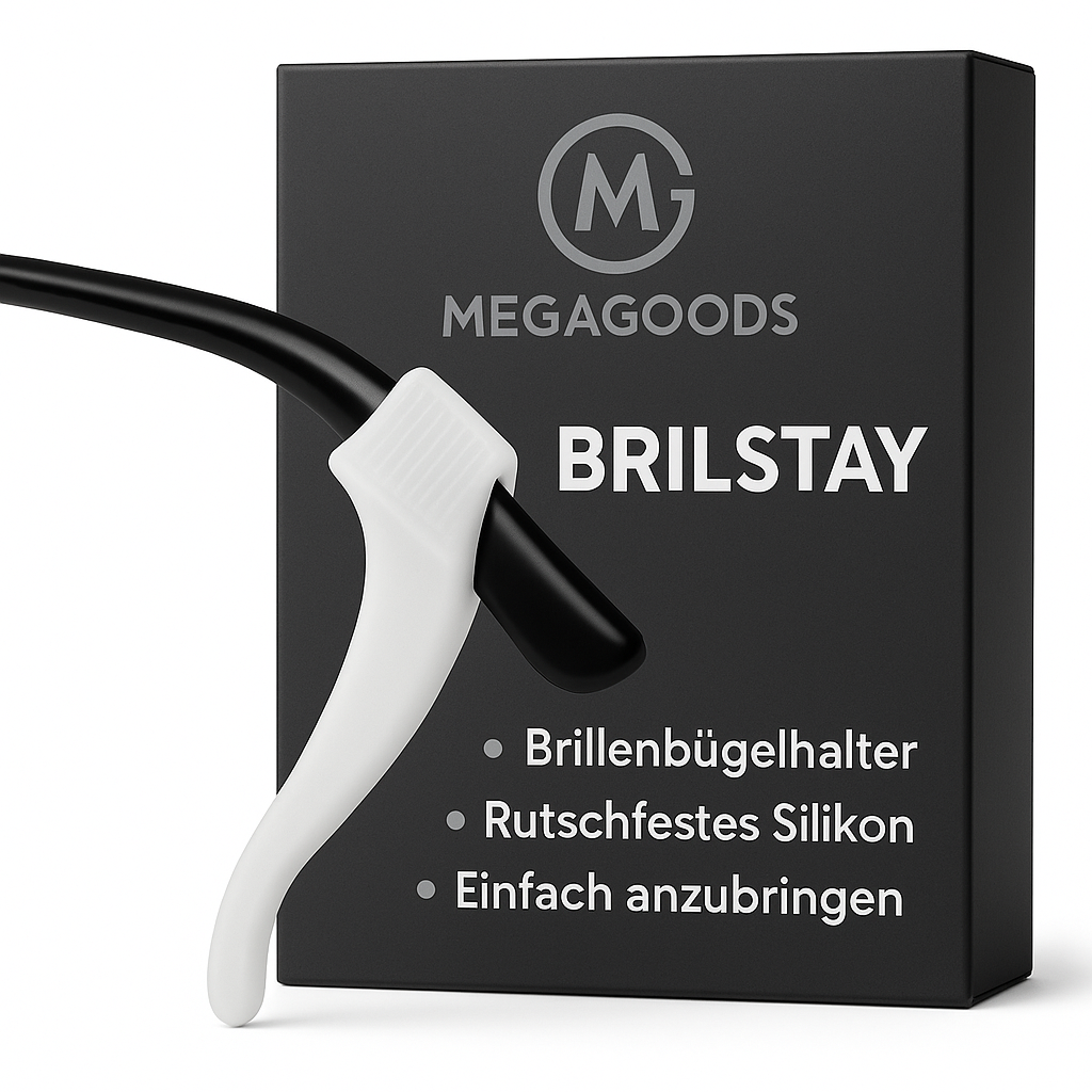 20er Set Silikon Brillenbügel Halter rutschfest Ohrhaken DE.