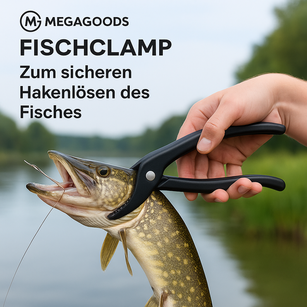 Fischgreifer rutschfest Kunststoff Angelzange Lip Grip Tool DE.