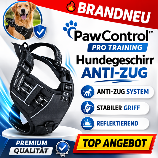 PawControl™ Anti-Zug Hundegeschirr Anti-Zieh-Geschirr Trainingsgeschirr m. Griff