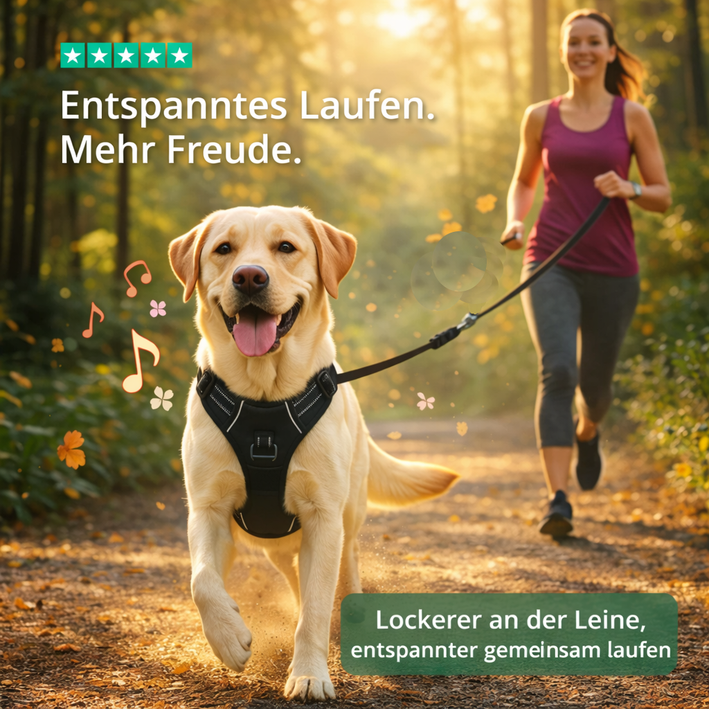 PawControl™ Anti-Zug Hundegeschirr Anti-Zieh-Geschirr Trainingsgeschirr m. Griff