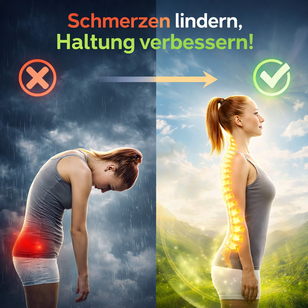 WirbelStark™ Orthogürtel Ischiasgürtel Hüftbandage -die komfortable Rückenstütze