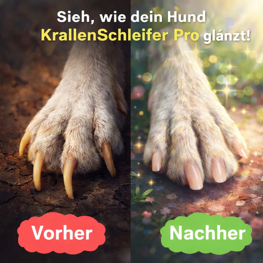 Dr. Pfoten™ KrallenSchleifer Pro - Elektrischer Nagelschleifer für Hund & Katz!