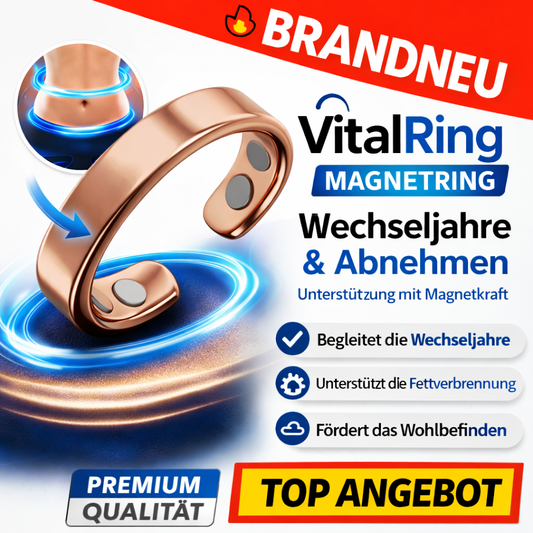 VitalRing™ Magnetring - Die Unterstützung in den Wechseljahren & zum abnehmen!