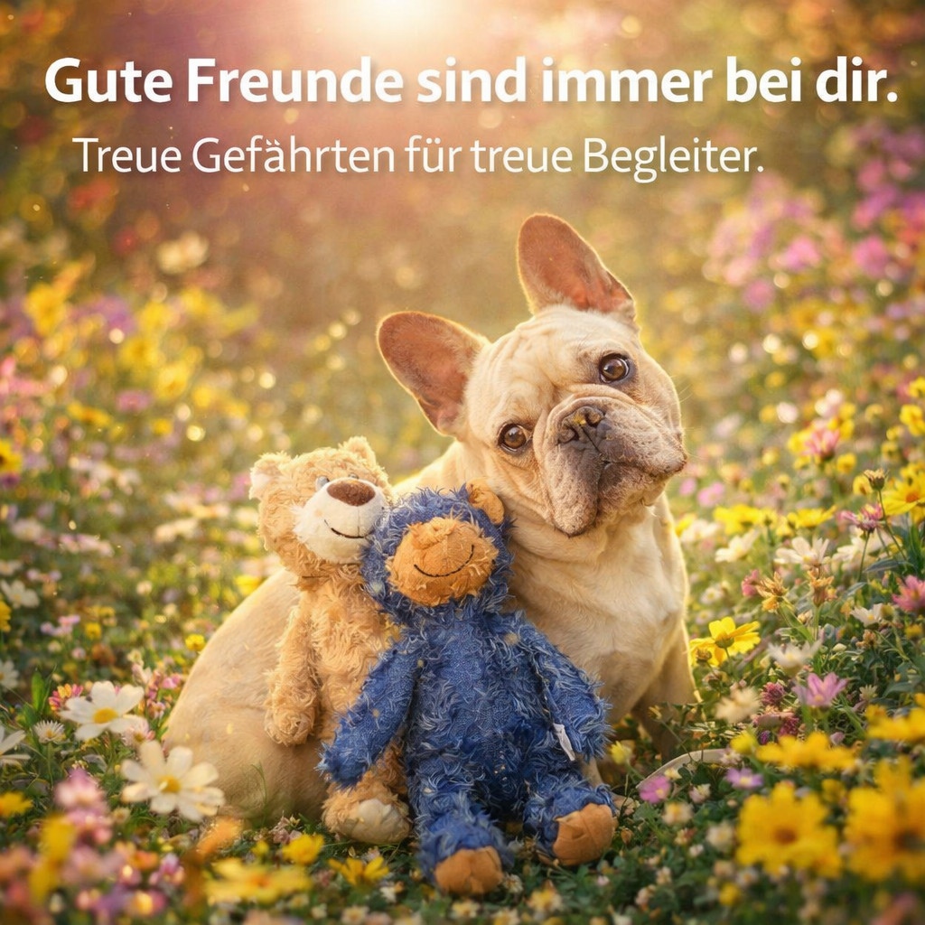 RobustBär™ - Der unzerstörbare Begleiter! Langlebiges Hundespielzeug | Kauspiel