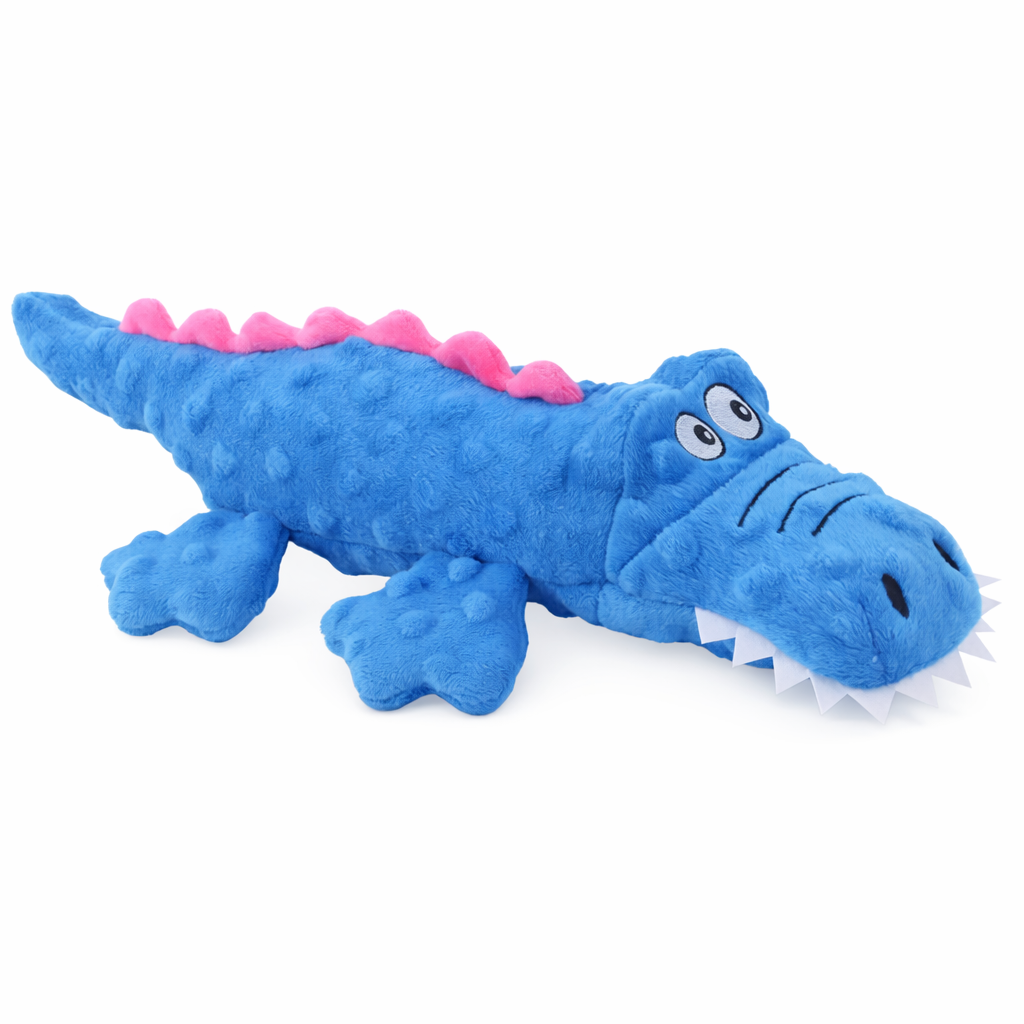 RobustKroko™ - Unzerstörbare Begleiter mit Antiloch-Garantie! Hundespielzeug