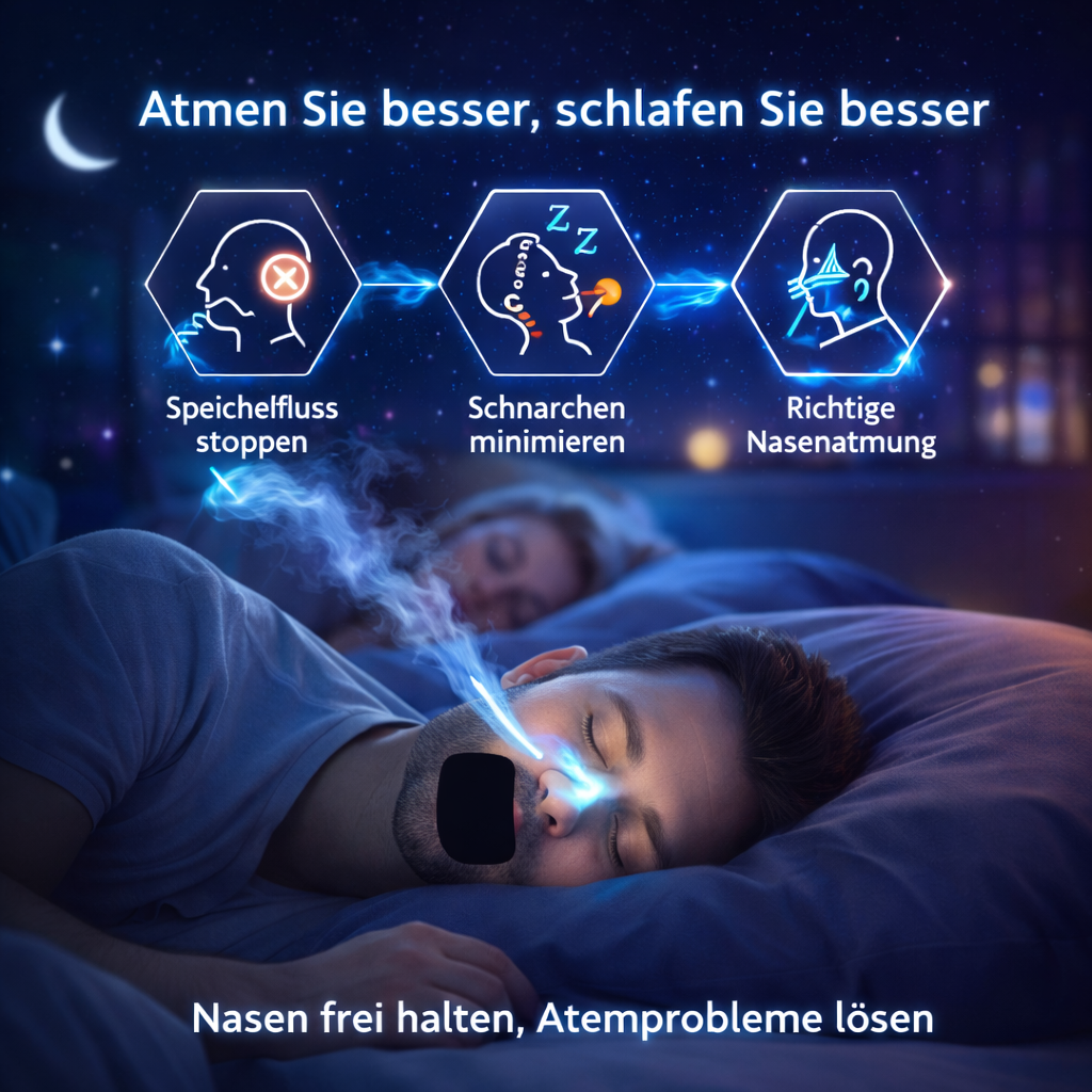 Vespire™ Anti Schnarch Tapes Pflaster 30 Stück | Schnarchhilfe | Schnarchstopper