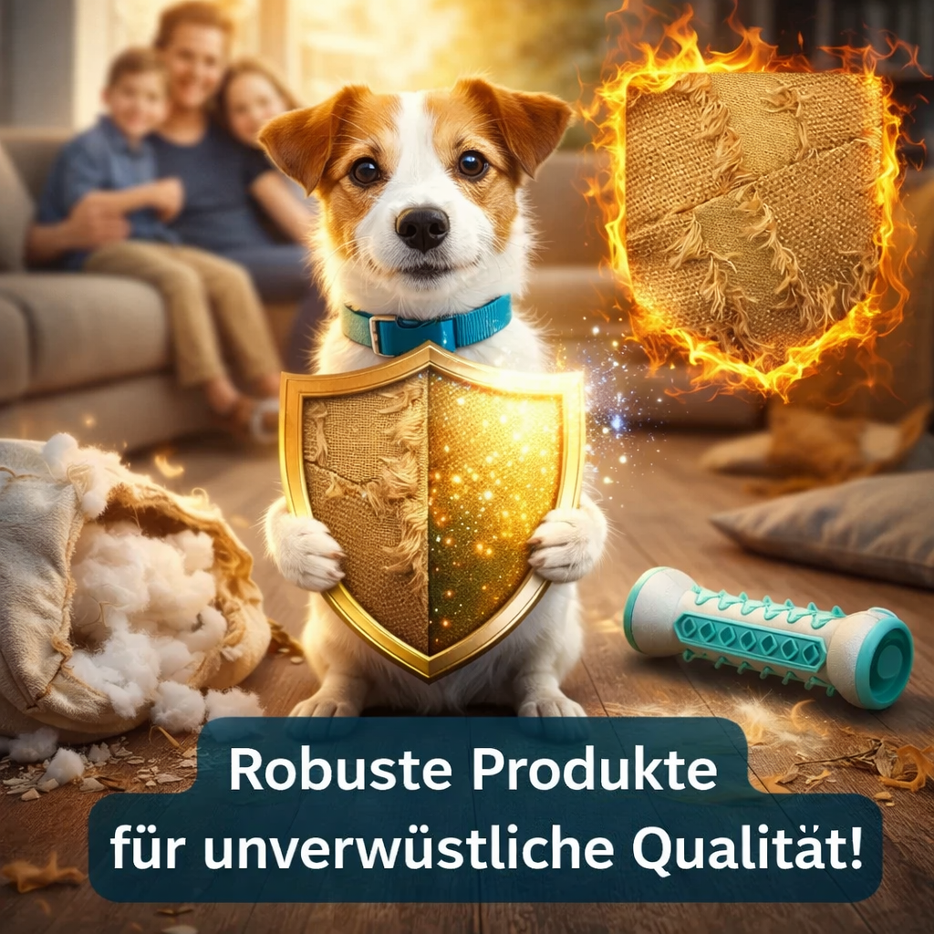 Zahnweiß™ Hunde Zahnpflege Kauspielzeug gegen Zahnstein & Mundgeruch!