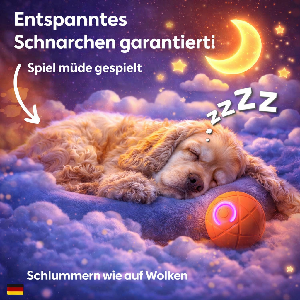 BounceBuddy™ Interaktives LED Spielzeug für Hunde & Katzen – Springt & leuchtet!