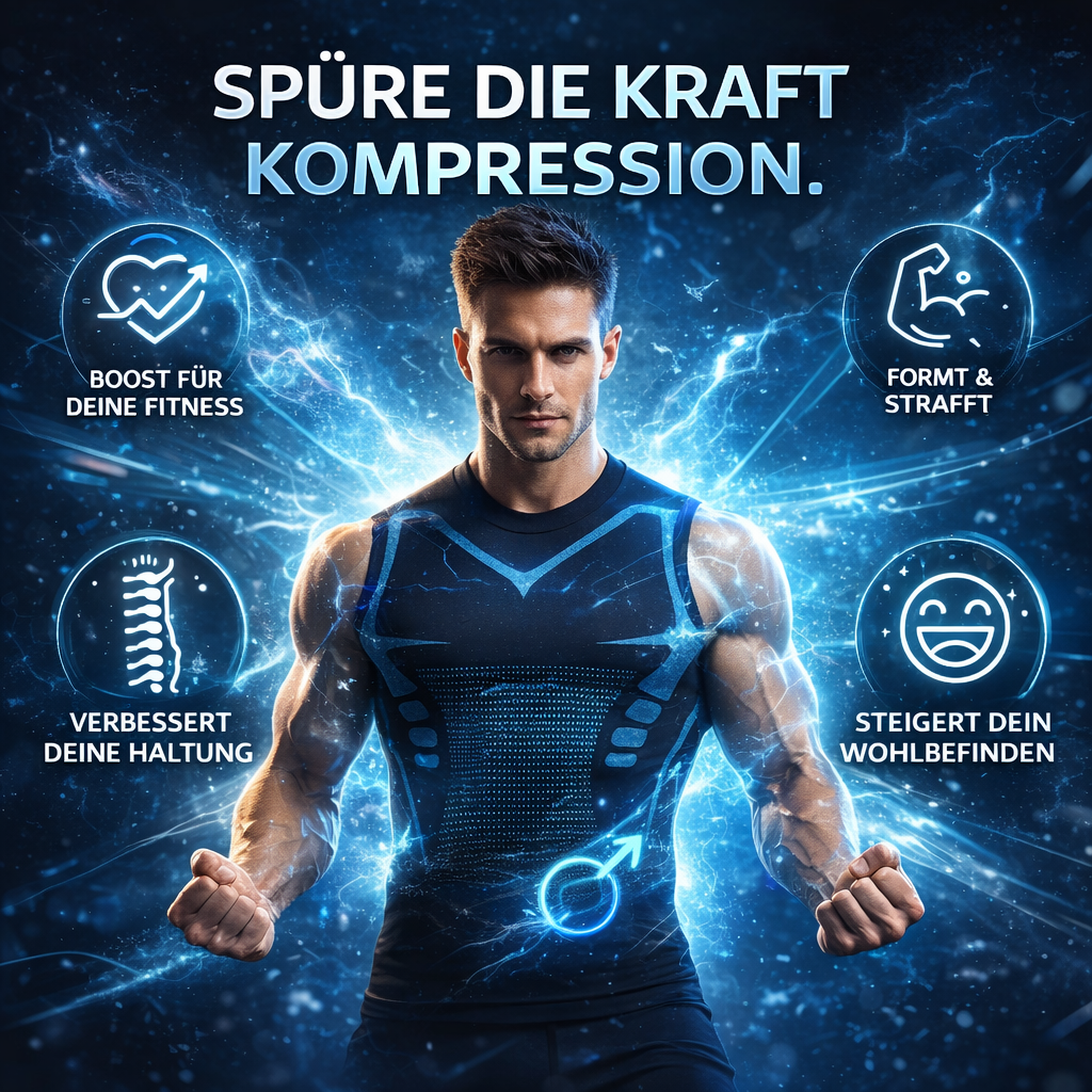 Anders™ ShapeVest Muskelshirt Herren Tanktop Kompression Fitness Trainingsshirt