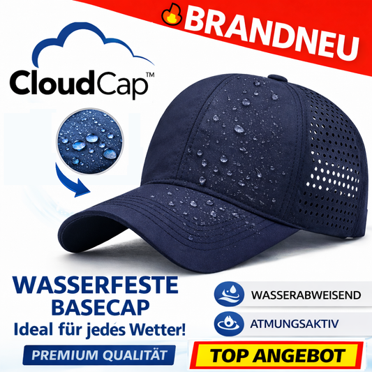 Cloud Cap™ Performance wasserfeste Basecap atmungsaktiv Sport Snapback Kappe