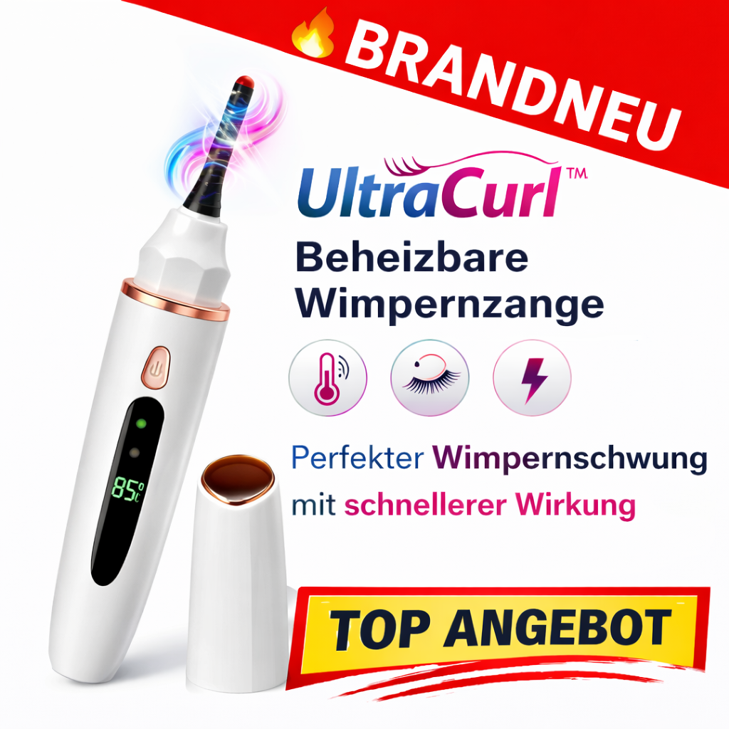UltraCurl™ Beheizbare Wimpernzange elektrische Wimpernbürste Lifting Curler