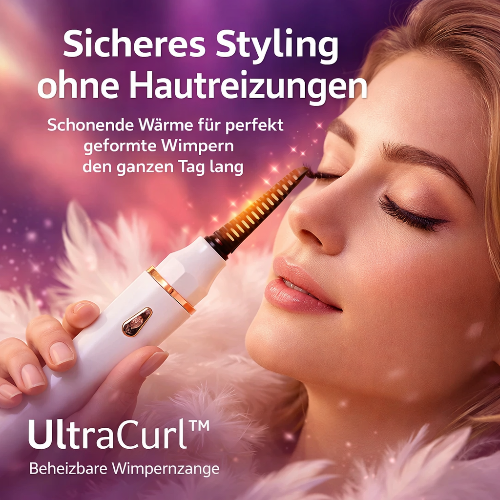 UltraCurl™ Beheizbare Wimpernzange elektrische Wimpernbürste Lifting Curler