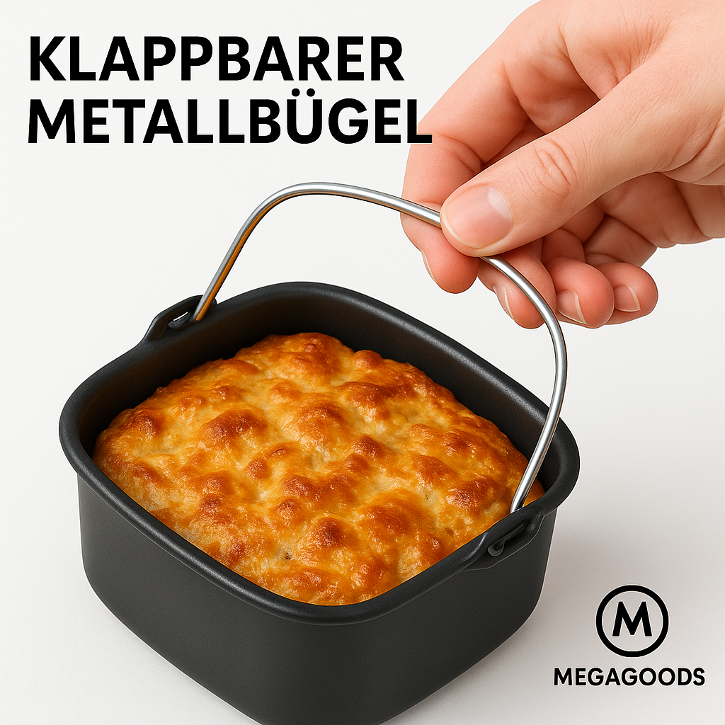 Backform antihaft für Philips Airfryer Kuchenform Zubehör DE.