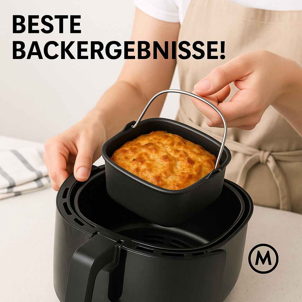 Backform antihaft für Philips Airfryer Kuchenform Zubehör DE.