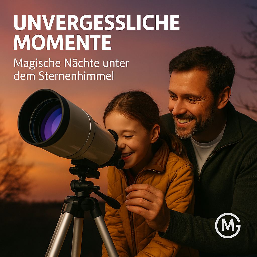 HD Astronomisches Teleskop 333X Mond Sterne Vögel Beobachtung DE.