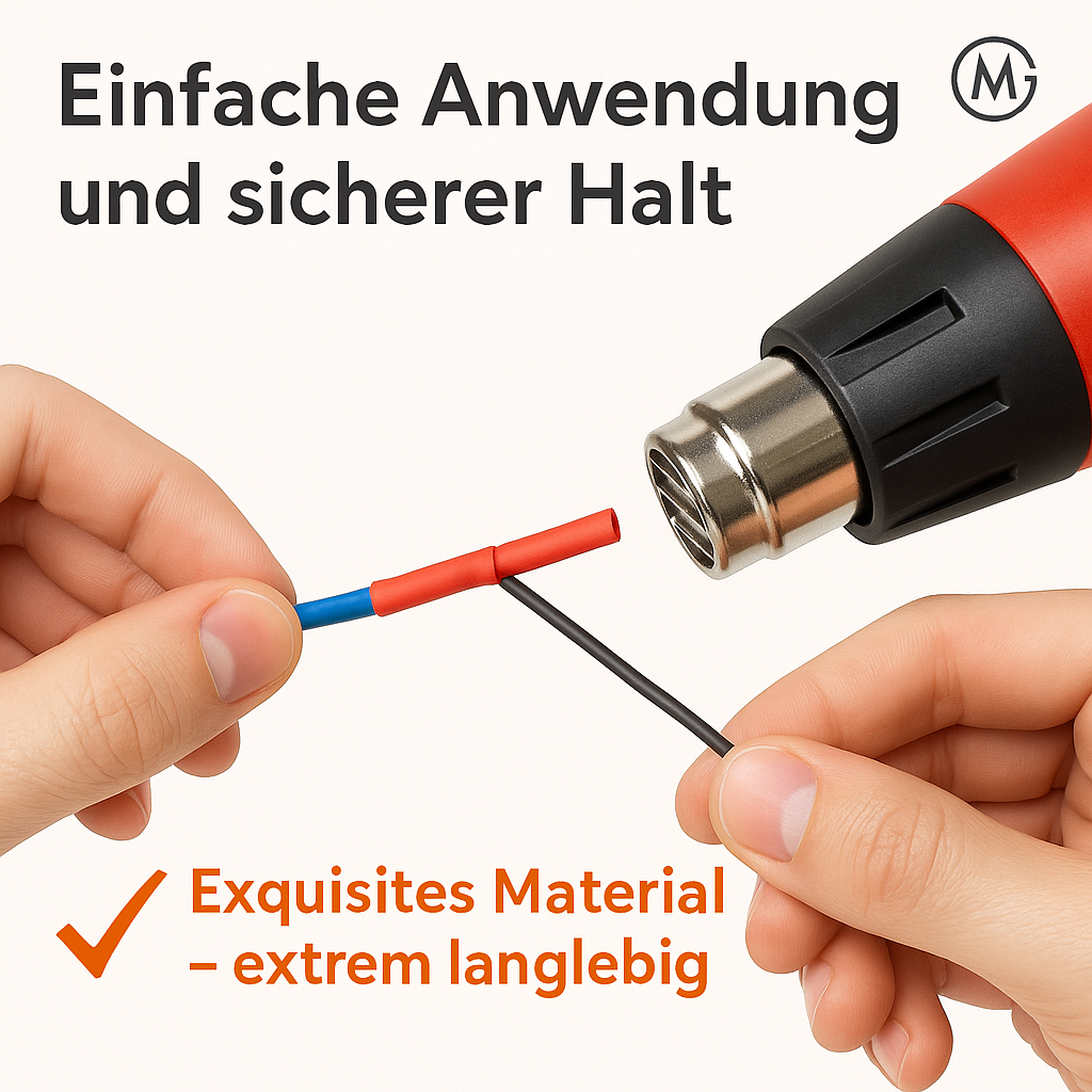 164tlg Schrumpfschlauch Set hitzebeständig Kabel Isolierung DE.