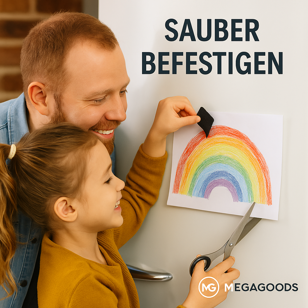 Klettband Doppelseitig extra stark Haftstreifen selbstklebend 20er DE.